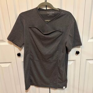 Lalabu Dad Shirt Baby Wearing Shirt Unisex Medium Grey